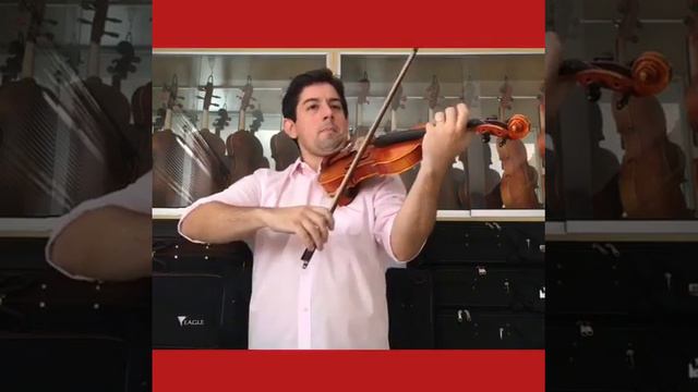 Violino Copy Stradivarius Workshop- Oliveira Musical смотреть онлайн