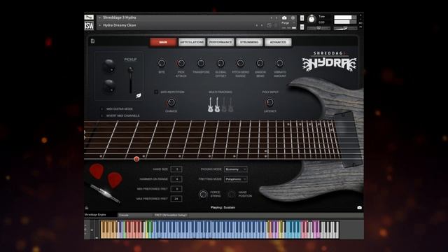 Shreddage 3 HYDRA: Virtual 8-string guitar walkthrough смотреть онлайн