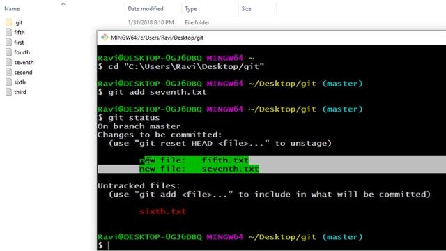 7. git area flow control смотреть онлайн