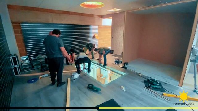 Walk On Glass Installation | SUN STUDIO .London