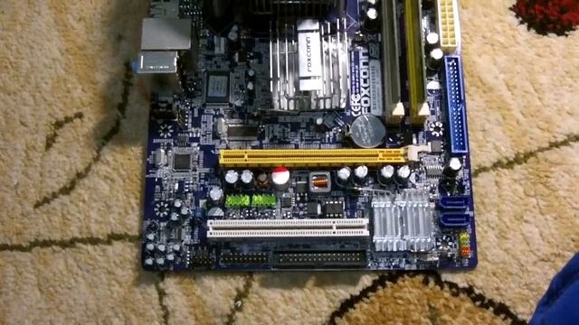 Сборка компьютера на процессоре Intel Pentium Dual Core E2200. смотреть онлайн