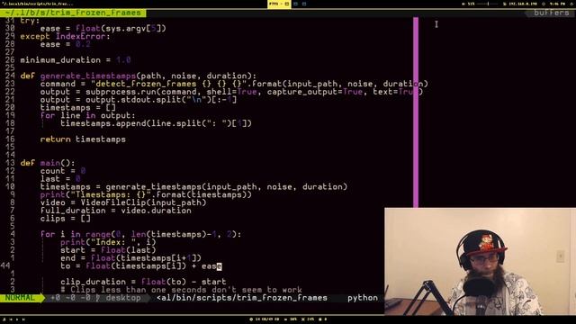 How to remove dead frames and keep the audio using ffmpeg смотреть онлайн