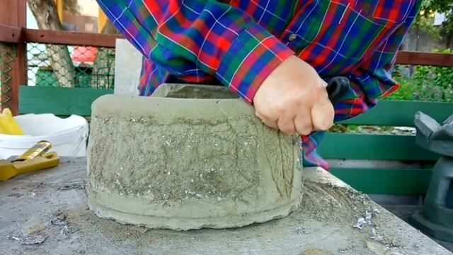 Просто Залила в Тазик Цемент и Вот Что Получилось смотреть онлайн