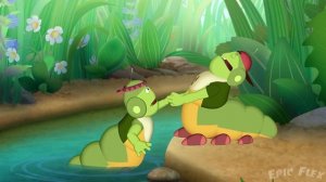 Лунтик в Among Us | Кузя и Лунтик Предатели