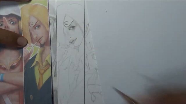 One Piece : Speed Drawing Straw Hat Pirates Crews смотреть онлайн