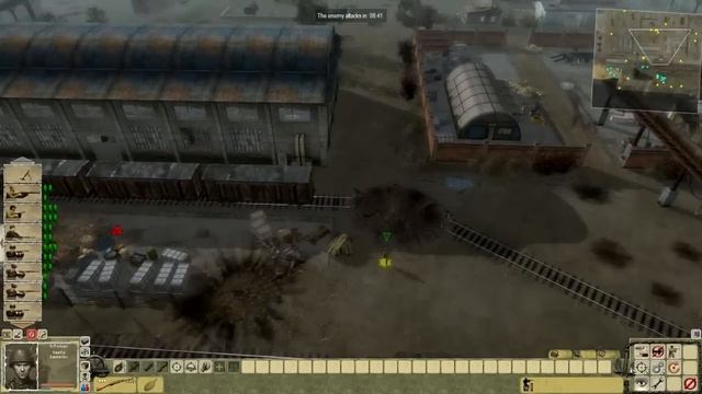 Men of War Red Tide Walkthrough - Company of Heroes - Backstabbing Hollidt смотреть онлайн