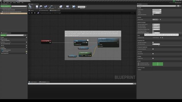 Unreal Engine Marketplace | Nav Mesh Vehicle AI | Overview смотреть онлайн