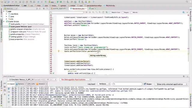 Capítulo 116 - TextView con programación: Color смотреть онлайн