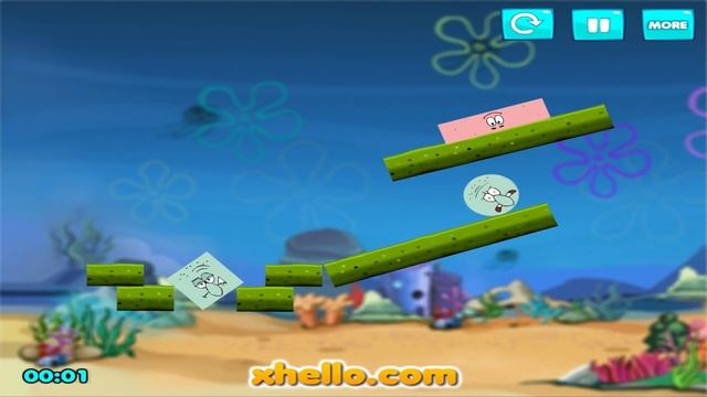 Spongebob Excludes Squidward - SKILL GAME KICKING SQUIDWARD! SPONGEBOB FULL LEVELS!! смотреть онлайн