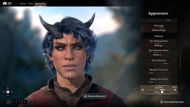 Male Tiefling Character Creation [Baldur's Gate 3]  #characterdesign  #charactercreation