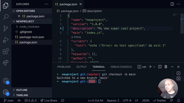 DevTips Daily: Create a new branch in Git (rename master to main) смотреть онлайн