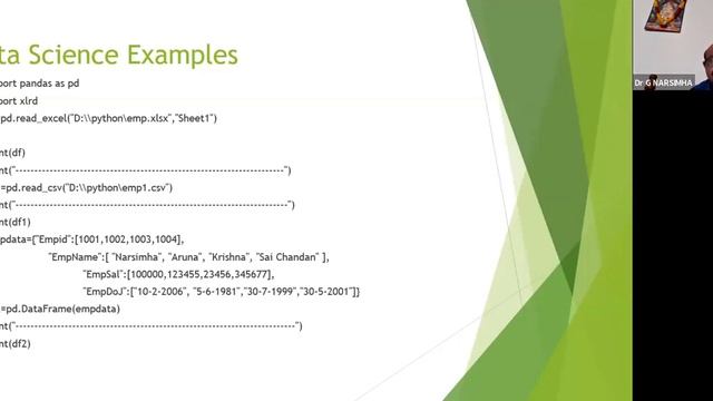 Webinar on Advanced Python Programming | Dr. G Narsimha, Professor, CSE dept, JNTUH | Rishi Ms смотреть онлайн