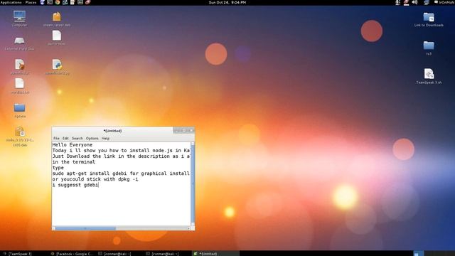 How to install Node.Js in Kali Linux смотреть онлайн