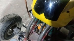 Обзор на квадроцикл из бензопилы Дружба