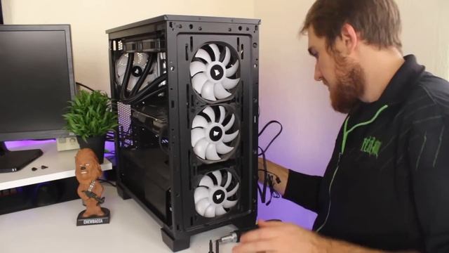 RGB OVERLOAD!!! - Corsair Commander Pro, RGB HD Fans & Node Pro Installation смотреть онлайн