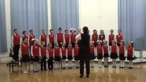 2017 г. Подготовительный хор "Малиновка". Музыка Л.Бетховена, стихи К. Бюргера. "Малиновка".