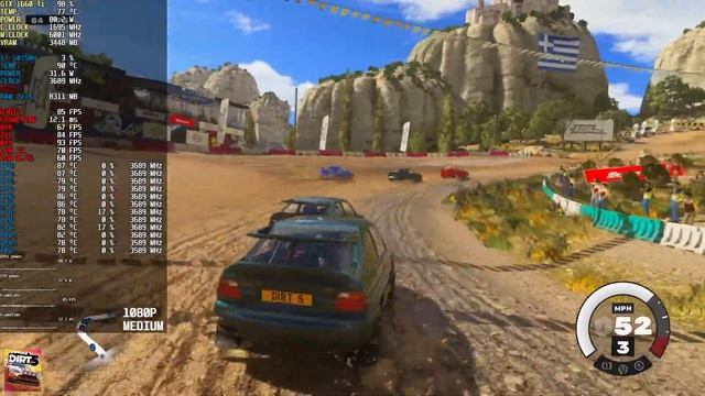 Dirt 5 | GTX 1660 Ti Mobile | i7-10750H | 1080P ALL SETTINGS | ACER NITRO 5 2020 | смотреть онлайн