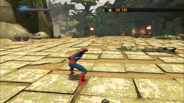 Spider Man - Shattered Dimensions HD Gameplay - GTS 250 смотреть онлайн