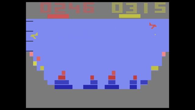 Canyon Bomber (Atari 2600 Version) - Mode 1 Longplay смотреть онлайн