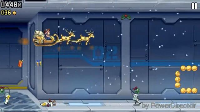Jetpack Joyride sleigh of awesome theme song смотреть онлайн