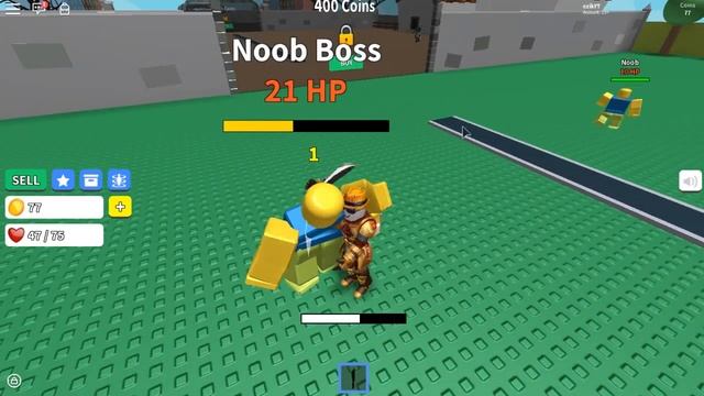 ЛУЧШЕЕ ОРУЖИЕ ПРОТИВ НУБОВ СИМУЛЯТОР ОРУЖИЯ ROBLOX SIMULATOR смотреть онлайн