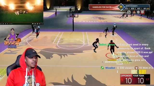 HE AVG 10.0PPG & 2.1APG (zGzax VS Anonymous2ktv) COMP GAME ALERT #assistgang смотреть онлайн