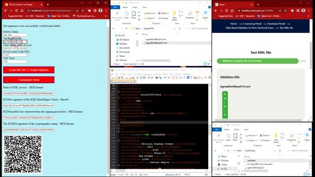 PHP TLV E-INVOICING PHASE 2 QRCODE/XML UBL 2.1 VERIFIED IN ZATCA PORTAL смотреть онлайн