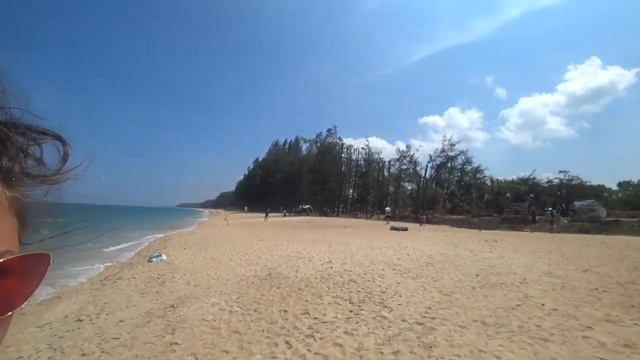 Пляж Май-Кхао. Легендарный пляж у аэропорта Phuket International. Mai-Khao-Beach смотреть онлайн
