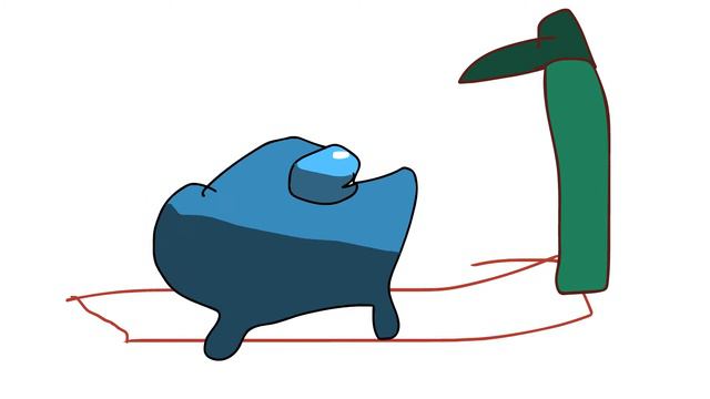 Animation Among us walking very Fat Slow смотреть онлайн