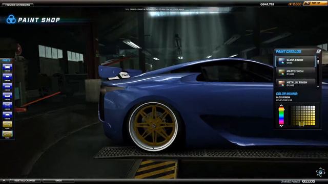 Need For Speed World WU Server - Lexus LFA 5min Customize смотреть онлайн