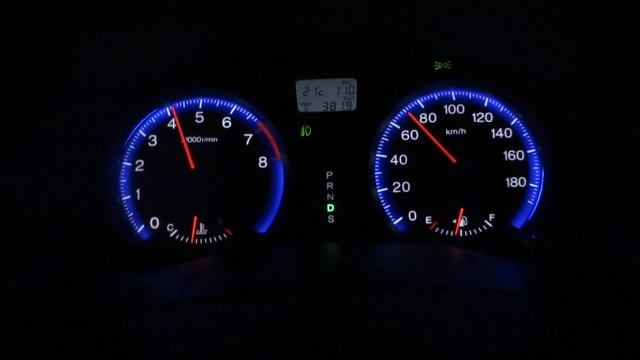 HONDA Stream 1.8 0-100kmh　ホンダ　ストリーム RN6型