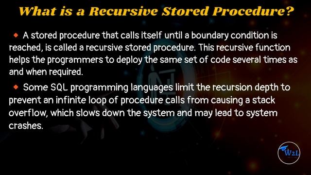What is a Recursive Stored Procedure in SQL? | SQL Interview Questions | Lecture -39 смотреть онлайн