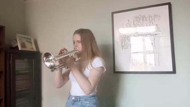 Charivari (J.Iveson) cornet solo Foden's Festival May 2020 - Nadia James смотреть онлайн