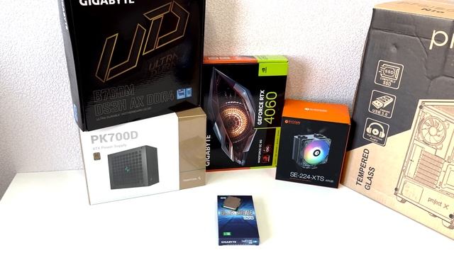 Собрали красотку на RTX 4060 Windforce OC 8G смотреть онлайн