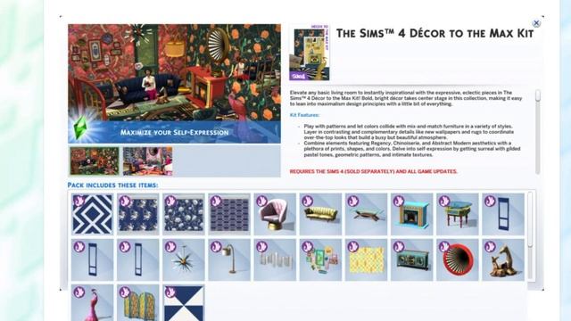 NEW LEAK: ALL Items in Decor to the Max Kit! | SIMS 4 смотреть онлайн