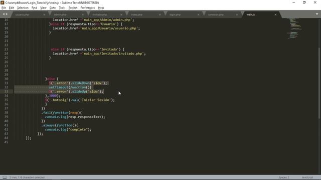 Login PHP y MySQL смотреть онлайн