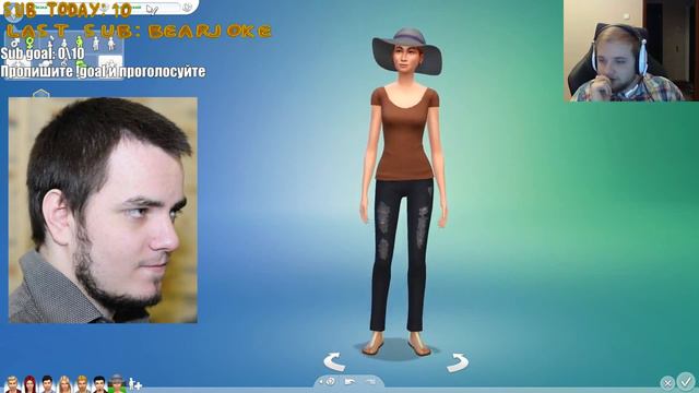Стрим Факера 22.11.2014 часть 4. Sims 4 (Реалити-шоу "Стримеры") смотреть онлайн