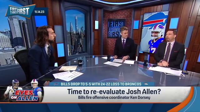 Bills ‘cooked’ after loss vs Broncos, Wilson outplays Allen, BUF fires OC | NFL | FIRST THINGS FIRS смотреть онлайн