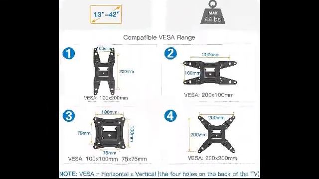 Full Motion TV Monitor Wall Mount смотреть онлайн