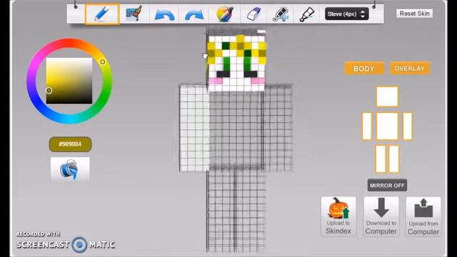 Skin Make I Asriel Dreemurr! смотреть онлайн