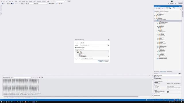 Use Libman to install client side libraries in .Net Core projects смотреть онлайн