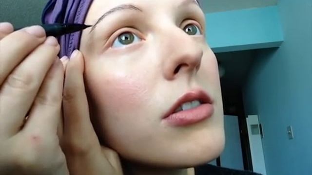 How to create totally waterproof eyebrows (if you don't have any of your own) — plus lashes! смотреть онлайн