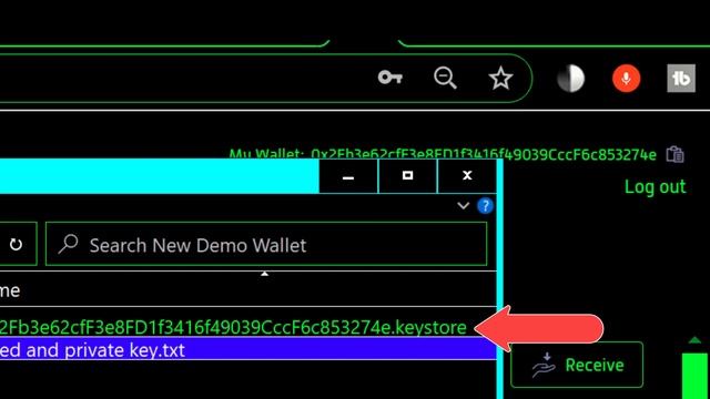 Keystore File vs Wallet Address confusion смотреть онлайн