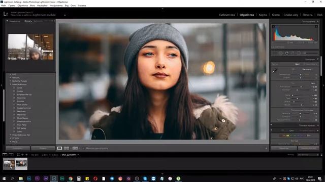 Цветокоррекция видео в Lightroom легко и просто смотреть онлайн