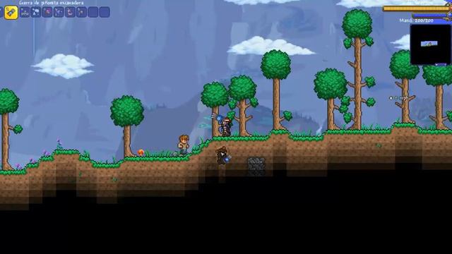 Como conseguir la Espada Encantada con ayuda de este Árbol - Terraria смотреть онлайн