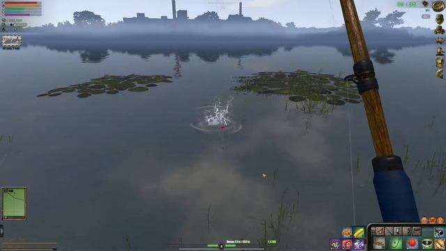 Вторая попытка поймать карту голавль. Разливы. # 110. Прохождение Atom Fishing II смотреть онлайн