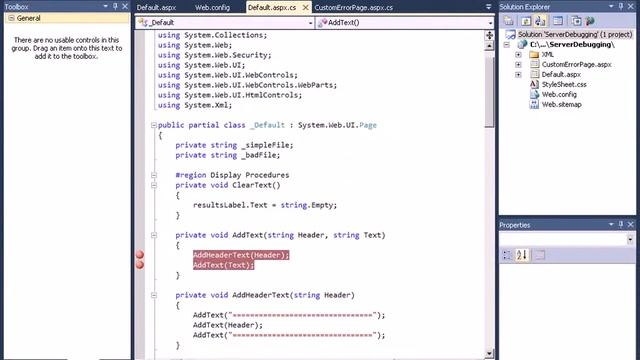 Server-Side Debugging ( Part 1).avi смотреть онлайн