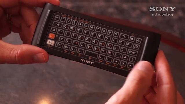 Sony Internet Player w/Google TV - Universal Remote Control with QWERTY Keyboard смотреть онлайн