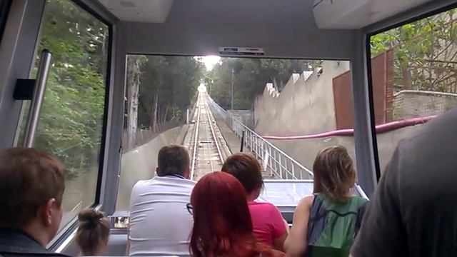 the funicular in Tbilisi Georgia part1 смотреть онлайн