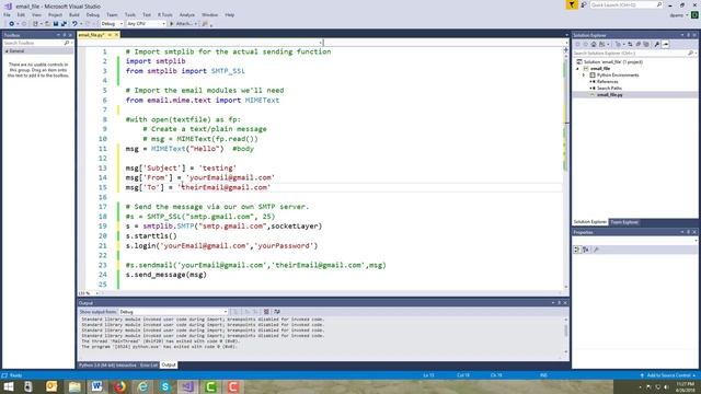 Email and Python смотреть онлайн